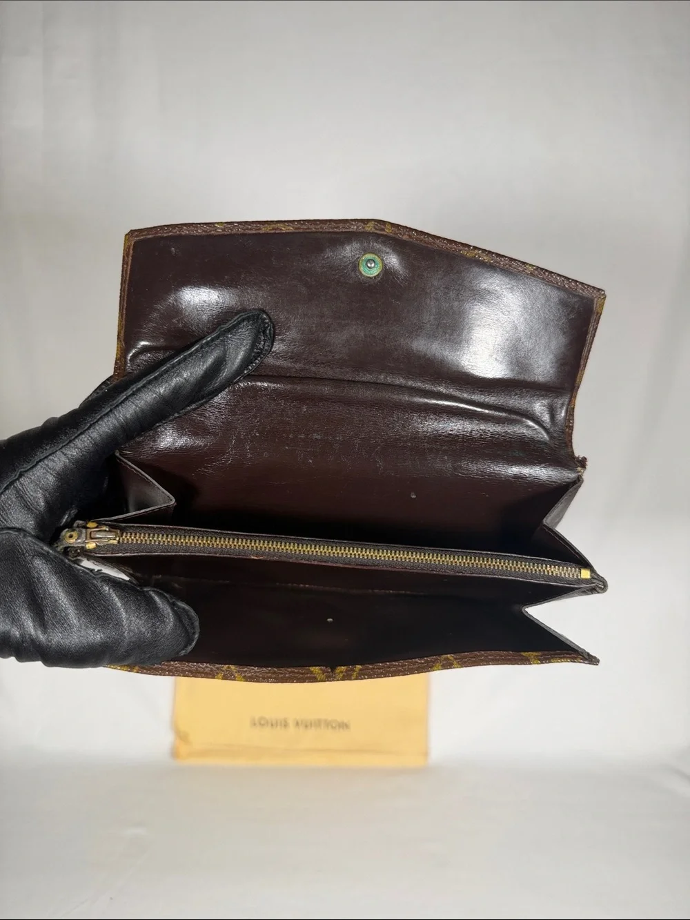 Authentic Vintage Louis Vuitton Flap Continental Wallet